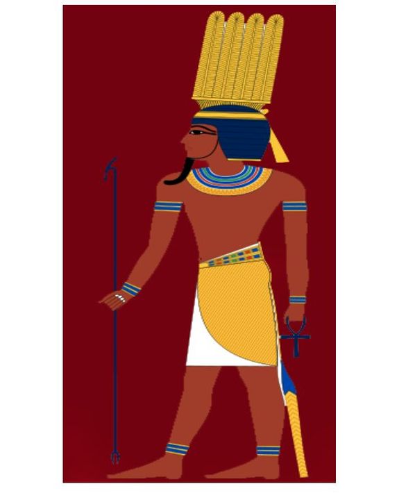 Mısır mitolojisinde Anhur bir savaş tanrısıdır. Ona verilen unvanların en ünlüsü düşman katilidir. 
